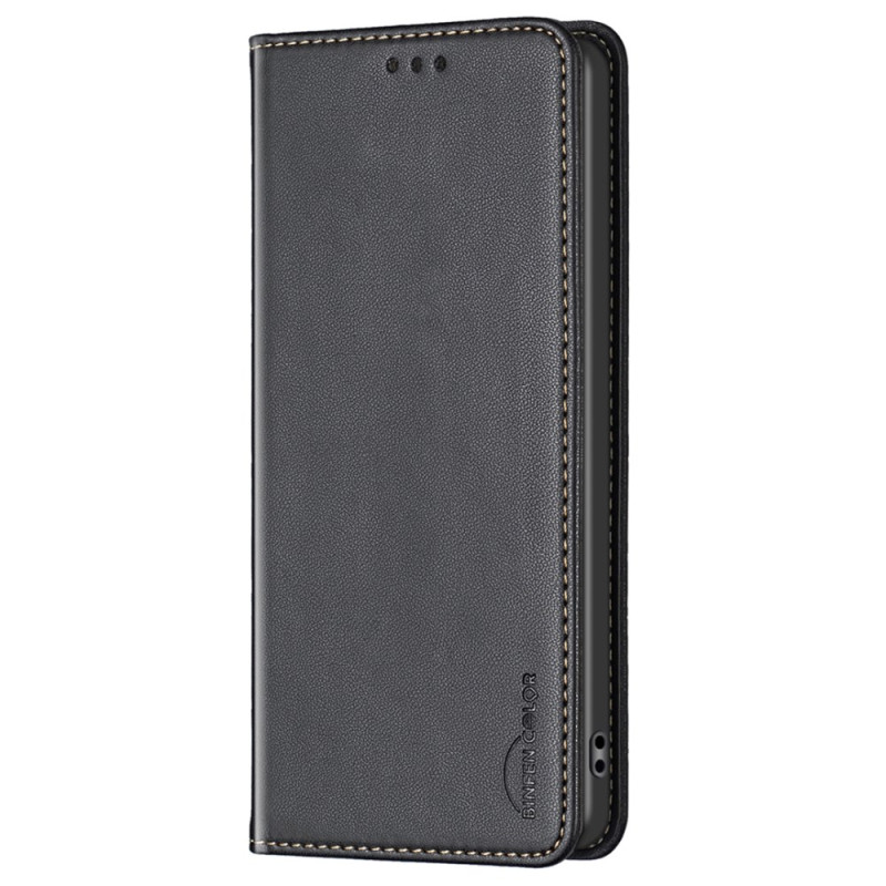 Flip Cover Oppo A38 konstläder Classic BINFEN FÄRG