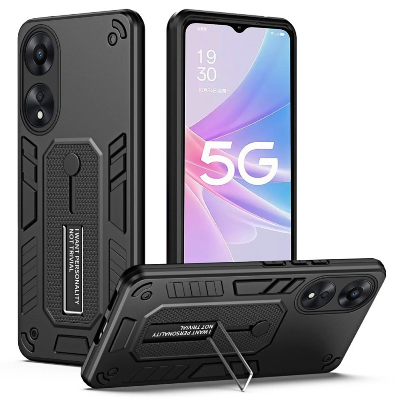 Oppo A78 5G Fodral Integrerat stöd och rem