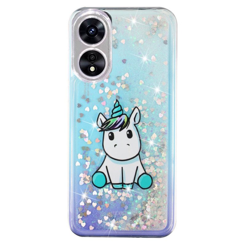 Oppo A17 / A17k Unicorn Glitterfodral