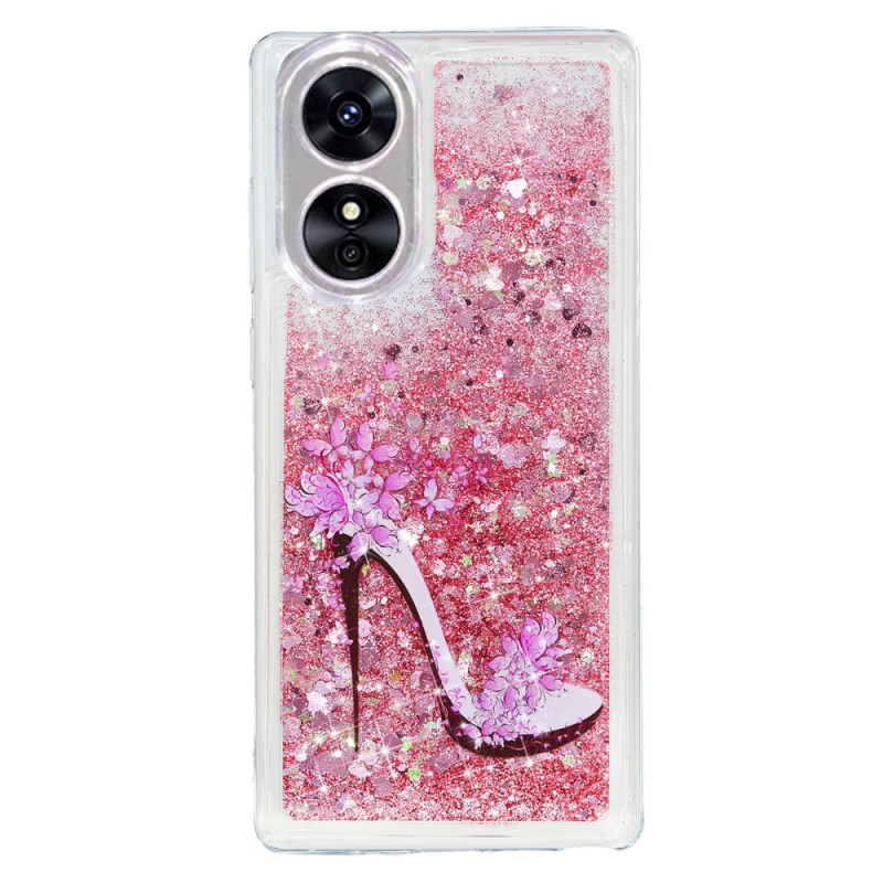 Fodral Oppo A17 / A17k Glitter Pump