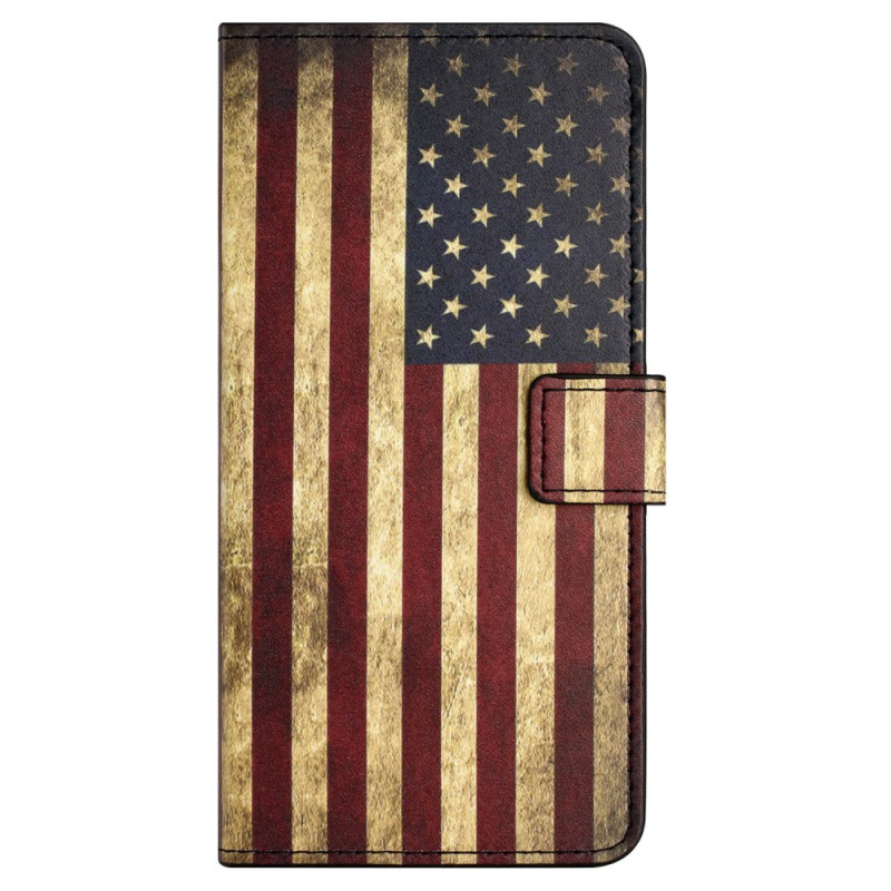 Honor 200 Lite Vintage Amerikansk Flagg Fodral