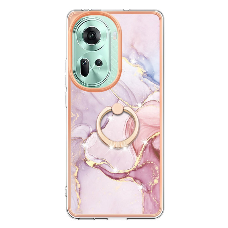 Oppo Reno 11 5G Fodral Ring Design Marmor