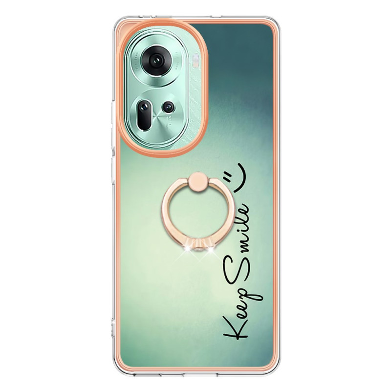 Oppo Reno 11 5G Fodral Keep Smile Stödring