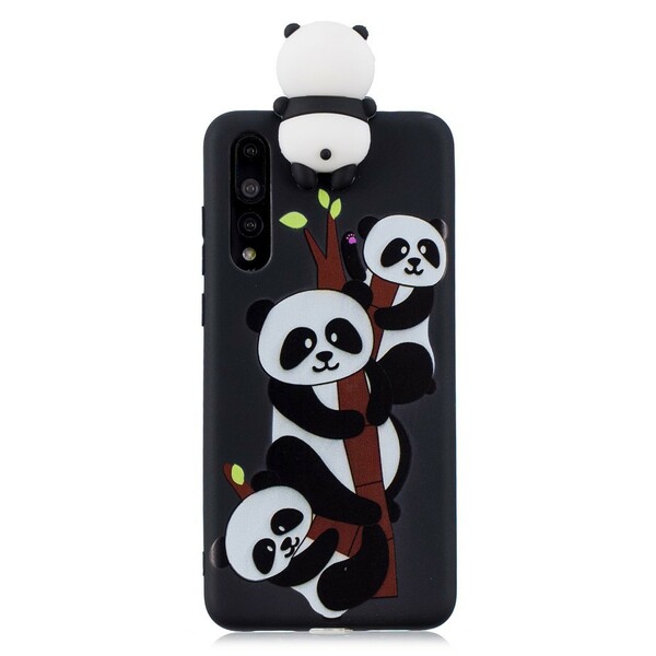 Huawei P20 Pro 3D-fodral Panda Family