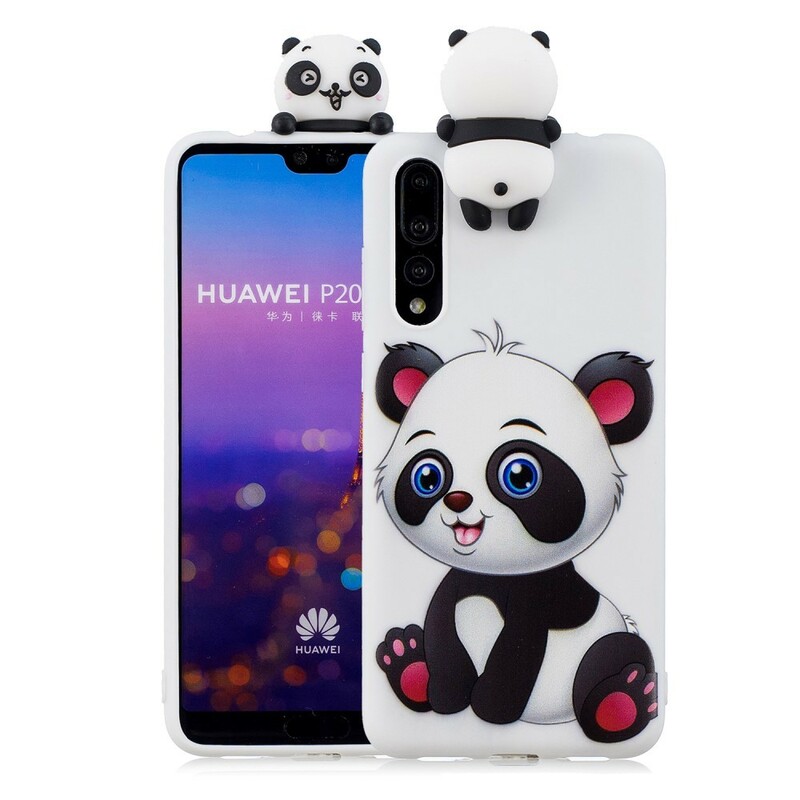 Huawei P20 Pro 3D Panda SkalUnik