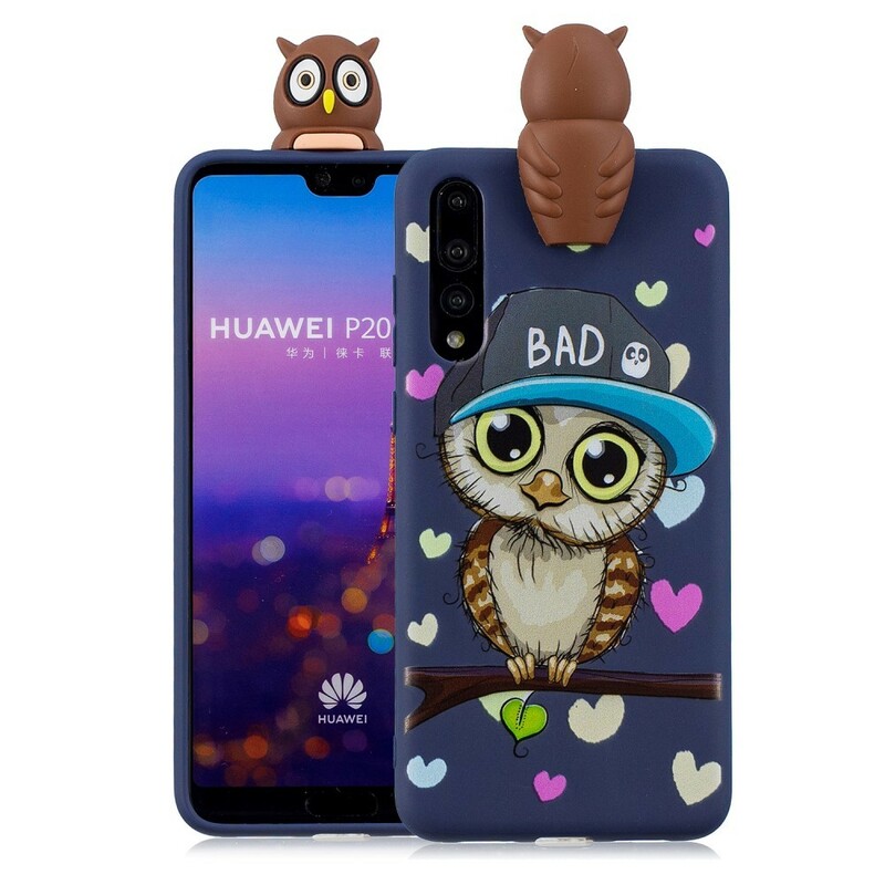 Huawei P20 Pro 3D-fodral Bad Owl Fun