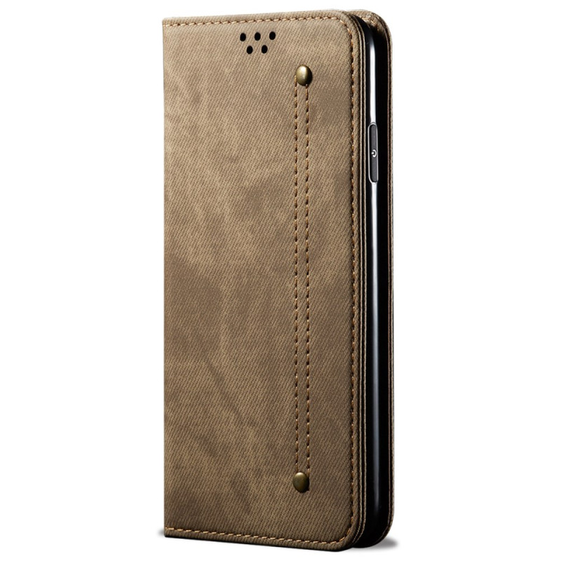 Flip Cover Poco F6 Jean tyg