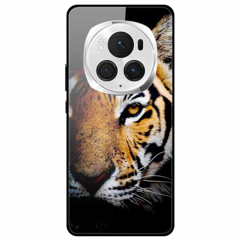 Honor Magic 6 Pro Tiger Fodral av härdat glas