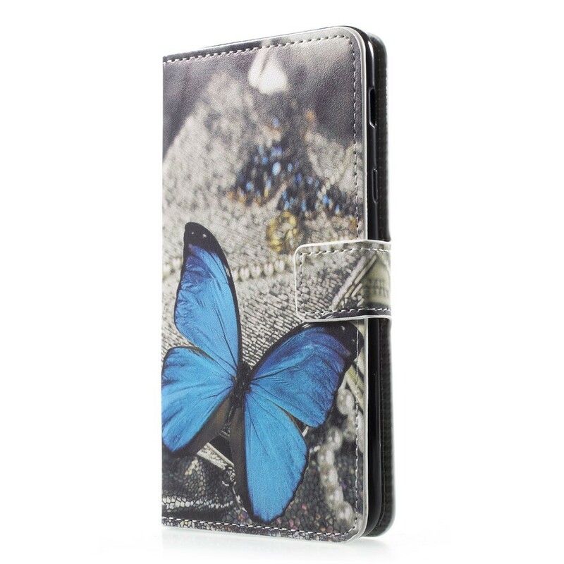 Samsung Galaxy A6 Butterfly SkalBlå