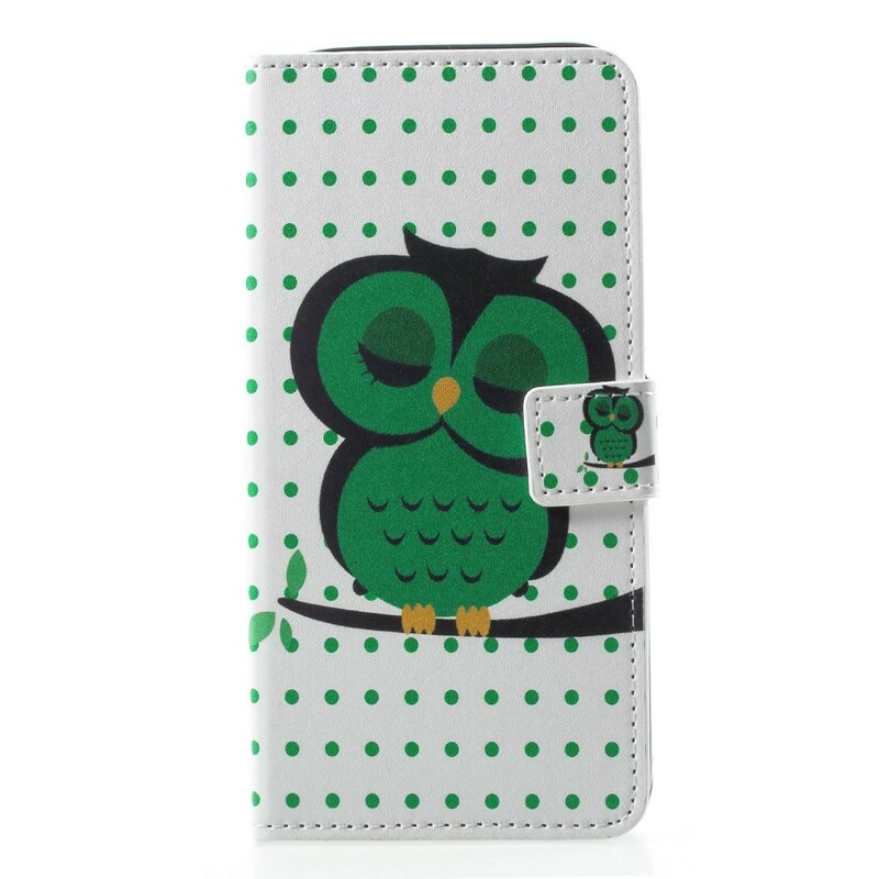 Samsung Galaxy A6 Sleeping Owl Case