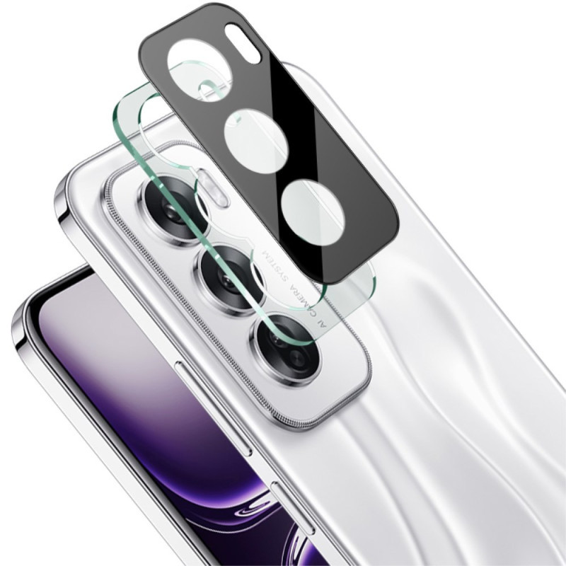 Skyddslins i härdat glas för Oppo Reno 12 5G (svart version) IMAK