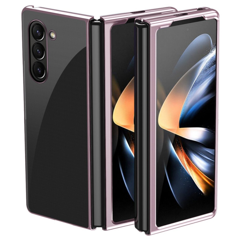 Samsung Galaxy Z Fold 6 Fodral Genomskinlig
 Metalliska kanter