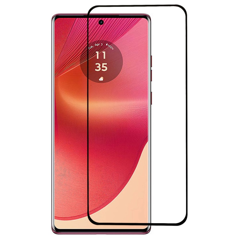 Integrerat skydd av härdat glas för Motorola Edge 50 Fusion-skärm