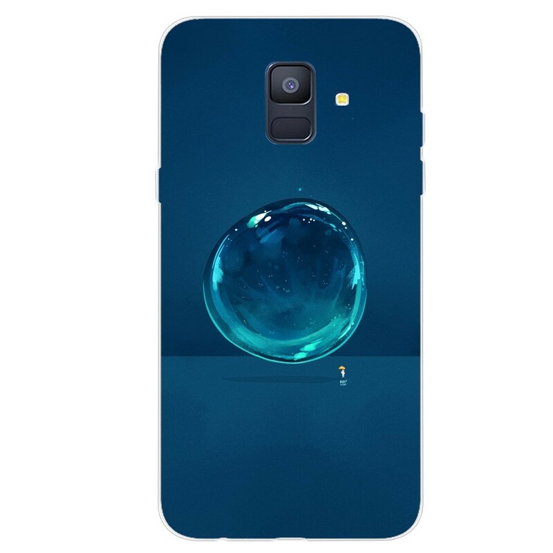 Samsung Galaxy A6 vattendroppfodral Case