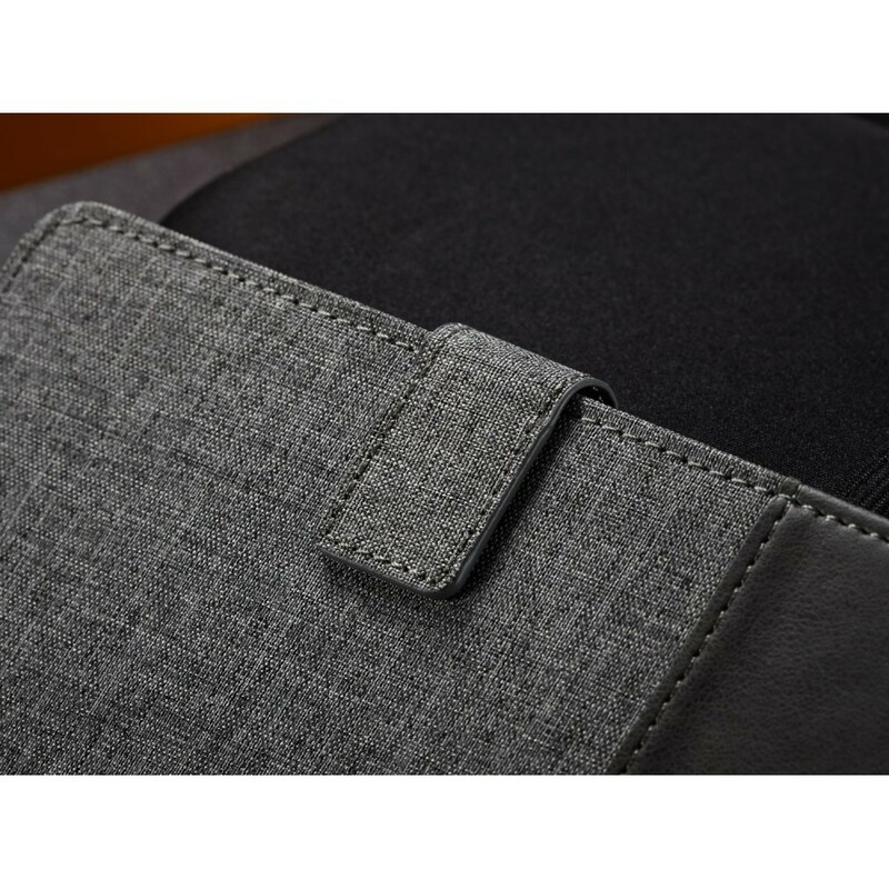 Xiaomi Redmi Note 5-fodral Muxma tyg- och lädereffekt