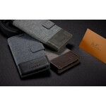 Xiaomi Redmi Note 5-fodral Muxma tyg- och lädereffekt