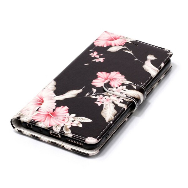 Xiaomi Redmi Note 5 Rosa blommar fodral