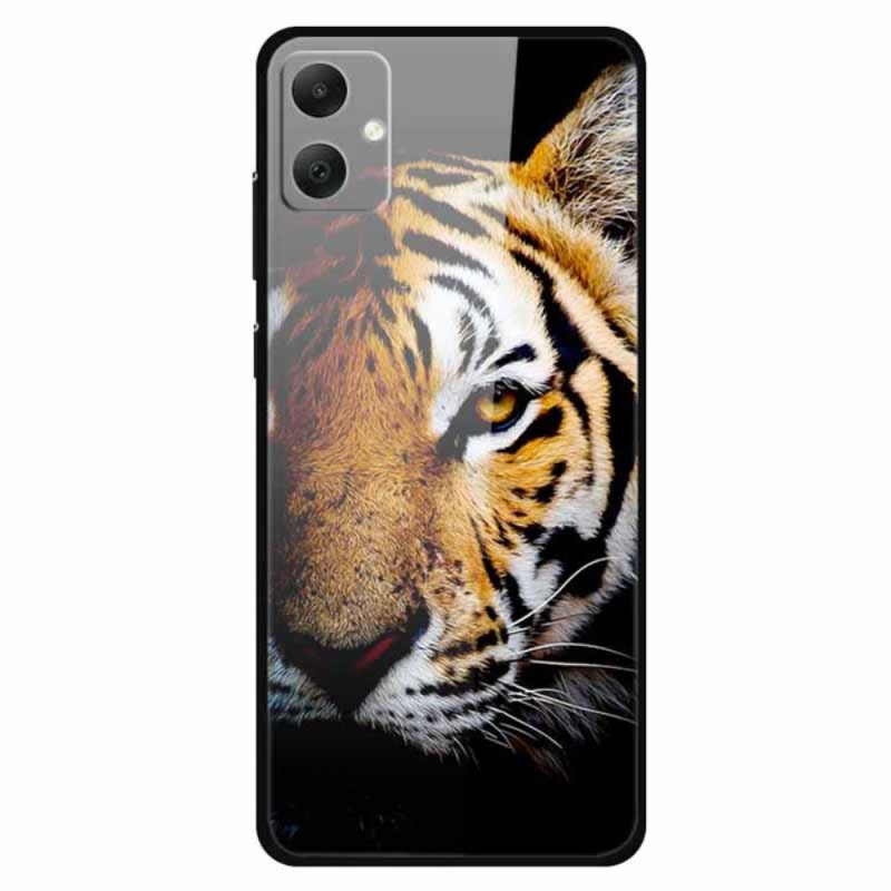 Samsung Galaxy A05 Tiger Fodral av härdat glas