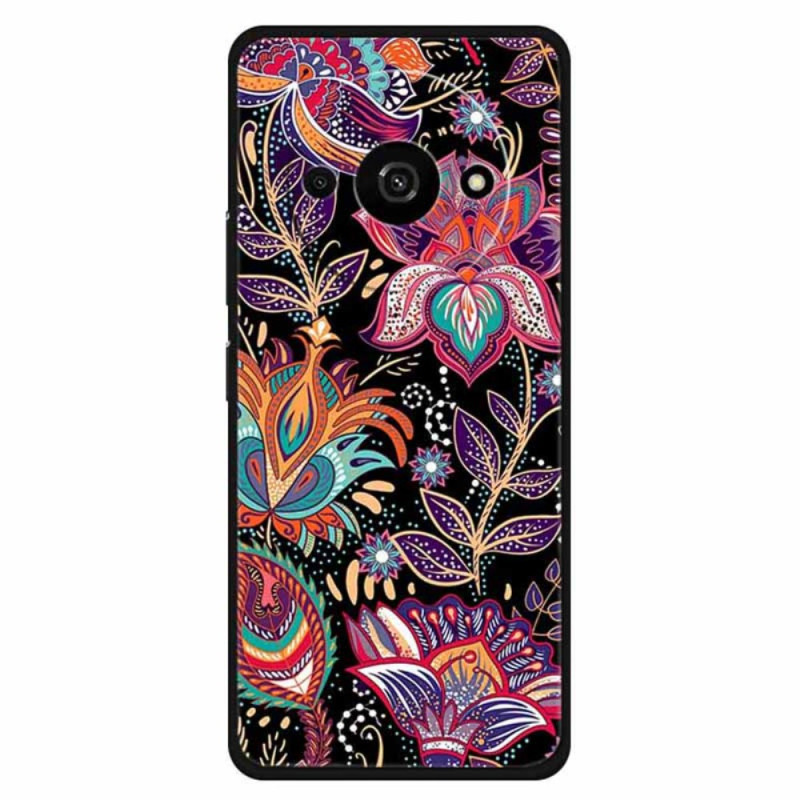 Coque Xiaomi Redmi A3 / Poco C61 Fleurs Pourpres