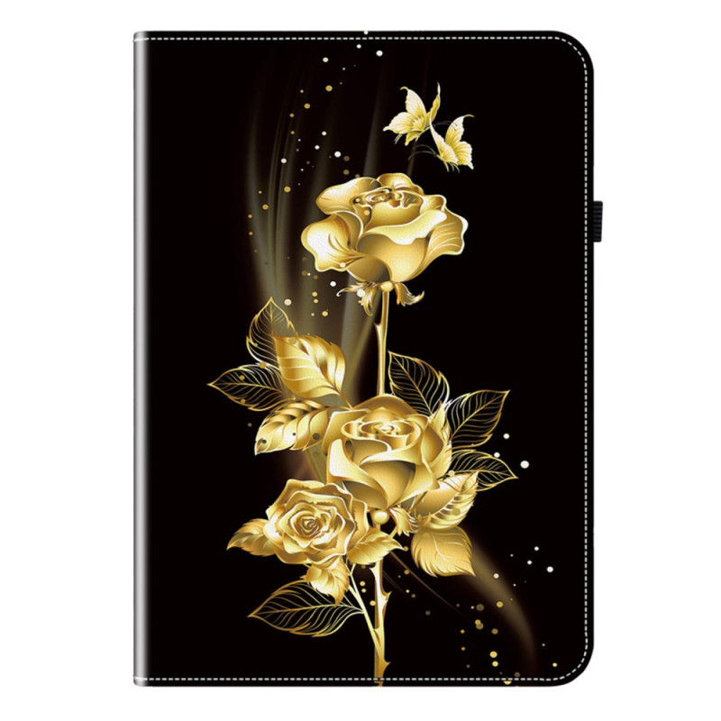 Xiaomi Redmi Pad SE 8.7 4G Guld och rosa fjärilsfodral