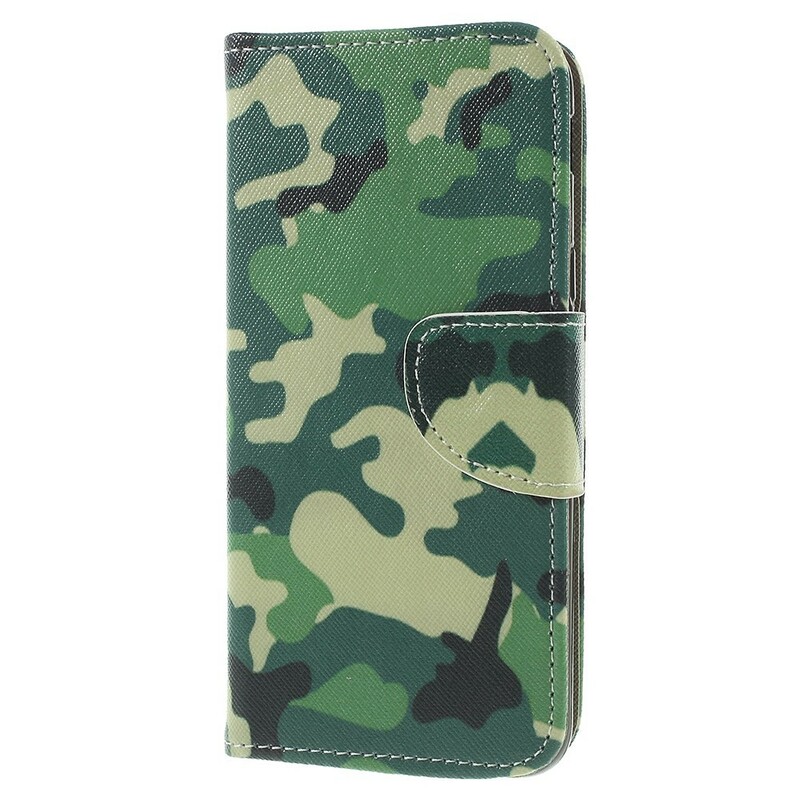 Samsung Galaxy J6 militärt kamouflagefodral