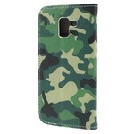 Samsung Galaxy J6 militärt kamouflagefodral