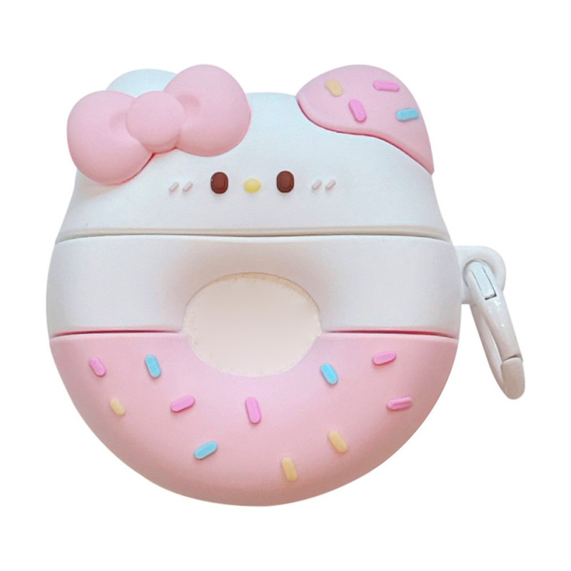 AirPods Pro 2 / AirPods Pro Donut-fodral med rosett