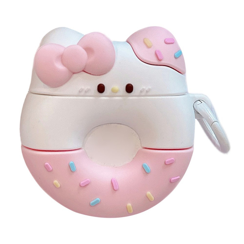 Apple AirPods 2 / 1 Fodral Donuts Rosa