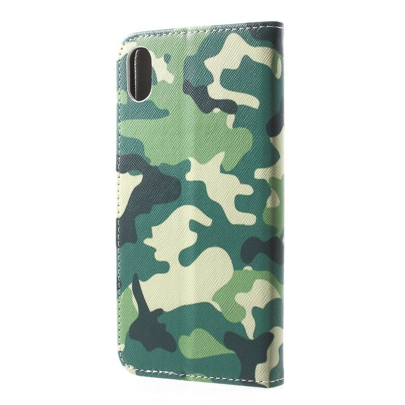 iPhone XR militärt kamouflagefodral