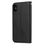 Flip Cover iPhone XR Leatherette Card Case