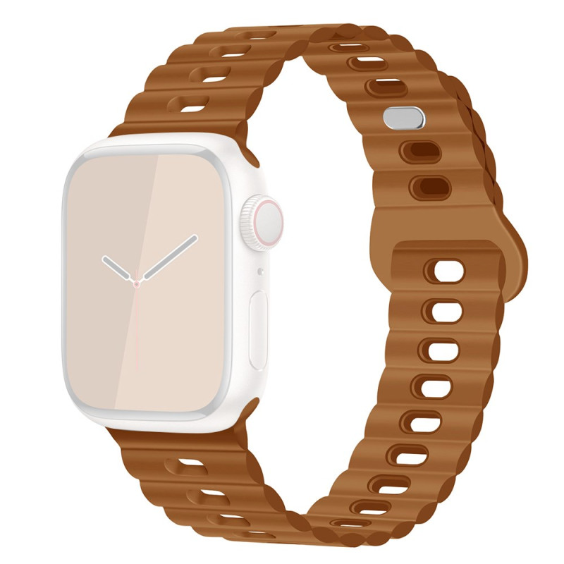 Apple Watch Band Serie 46mm till 42mm / SE / Ultra 49mm enfärgad eller tvåfärgad