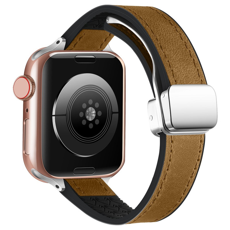 Apple Watch Band Series 46mm till 42mm / SE / Ultra 49mm Magnetiskt enfärgat eller tvåfärgat