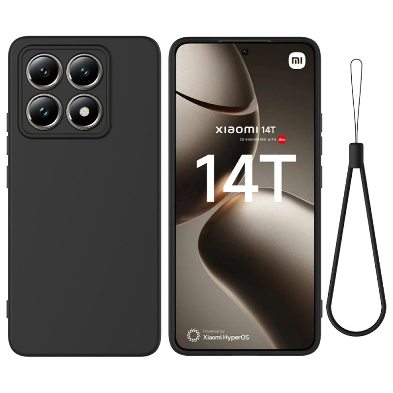 Fodral för Xiaomi 14T Liquid Silikonrem