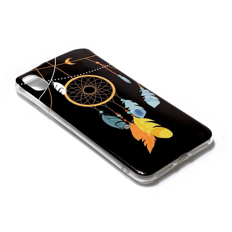 iPhone XS Max unikt fluorescerande fodral för Dreamcatcher