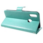 Väska Huawei P Smart Plus Fjärilar och blommor med band