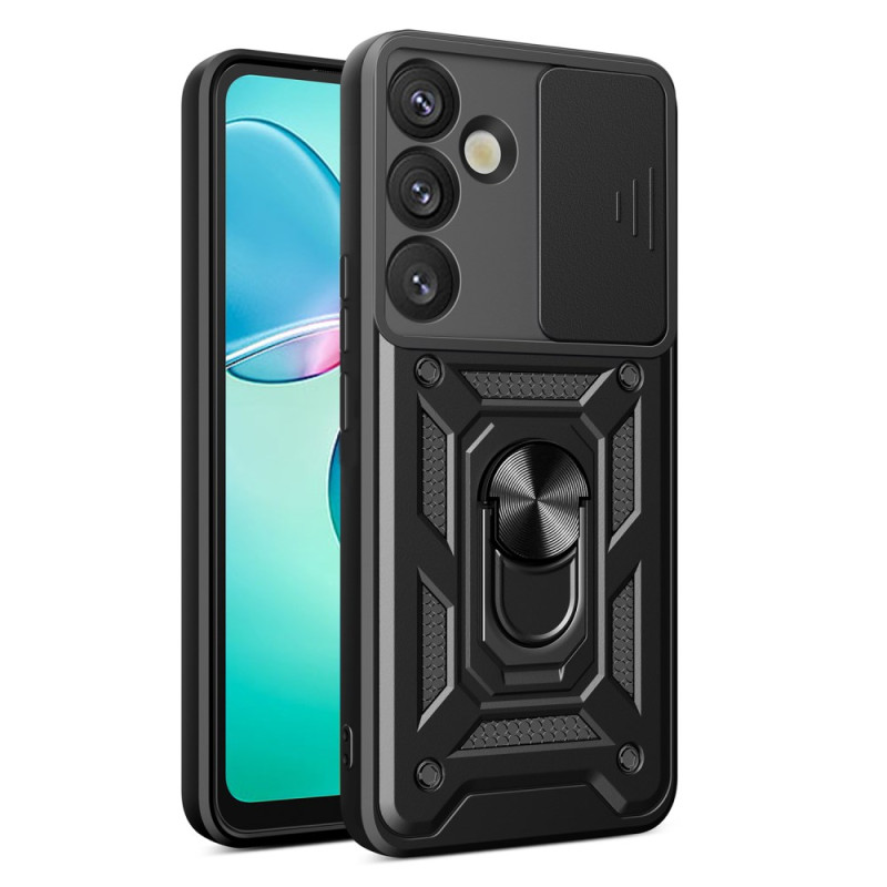 Samsung Galaxy S25 5G Fodral Glidande skydd för kamera och stativ
