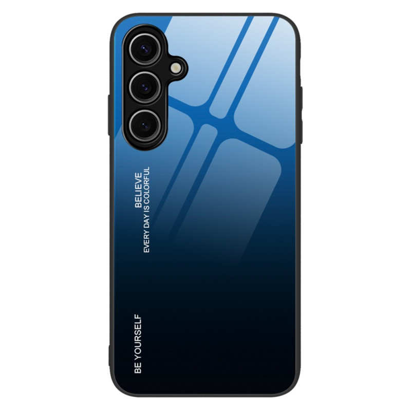 Samsung Galaxy S25 Plus 5G Fodral av härdat glas Be Yourself