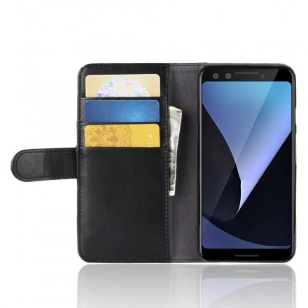 Housse Google Pixel 3 Cuir Fendu