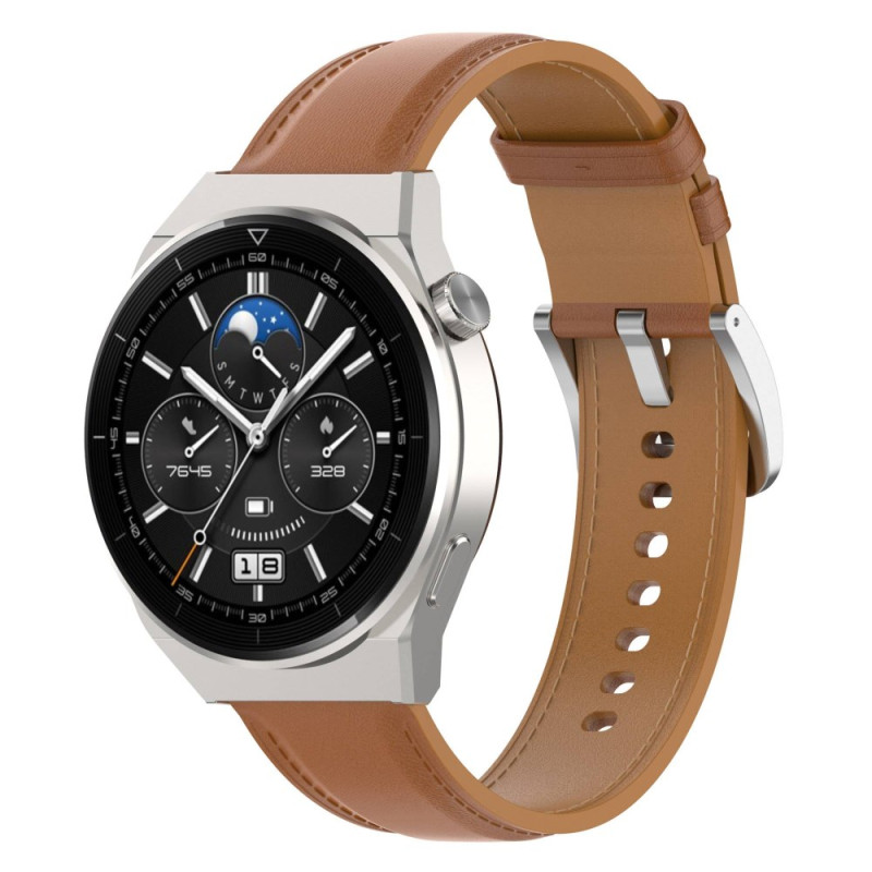 Samsung Galaxy Watch6/5/4 / Classic Armband i äkta läder Snyggt