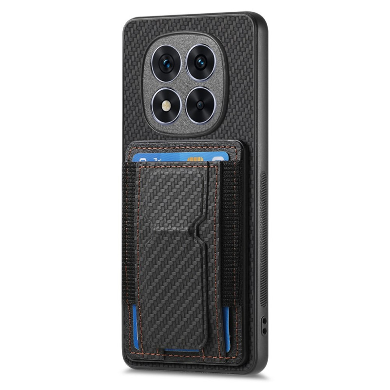 Xiaomi Redmi Note 14 Pro 5G / Poco X7 Kolfiberfodral Stativ och korthållare