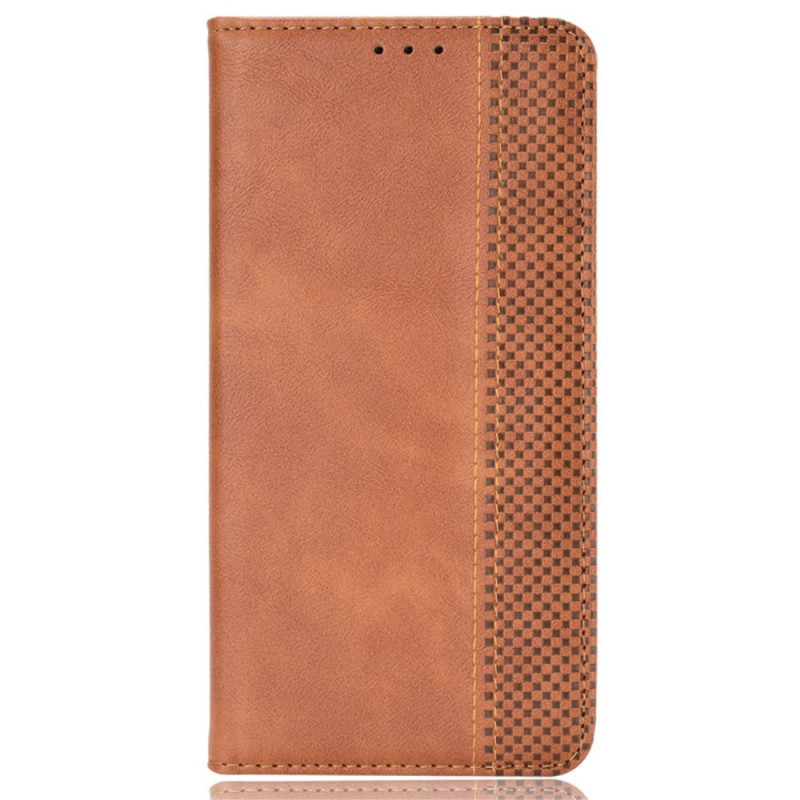 Flip Cover Moto E14 Vintage Frieze