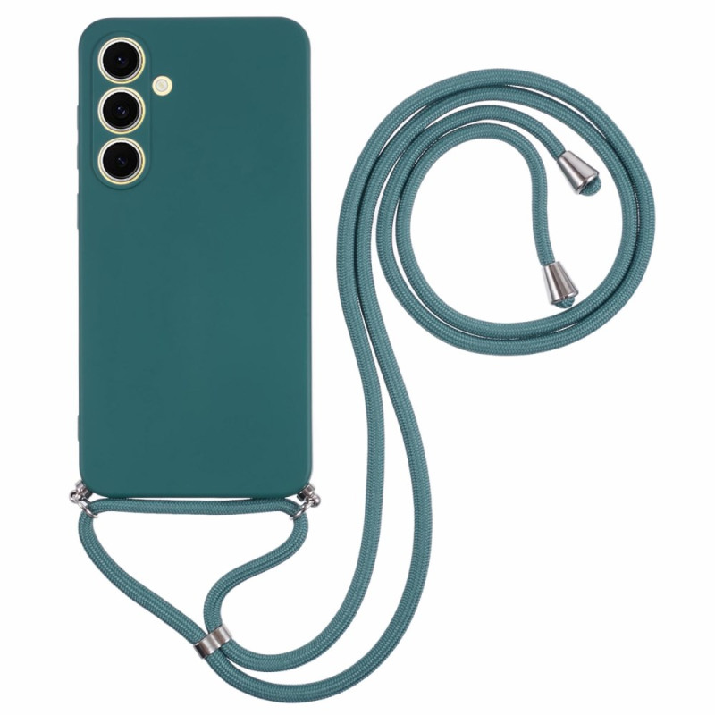 Samsung Galaxy S25 5G Silikon Flexibelt skydd med dragsko