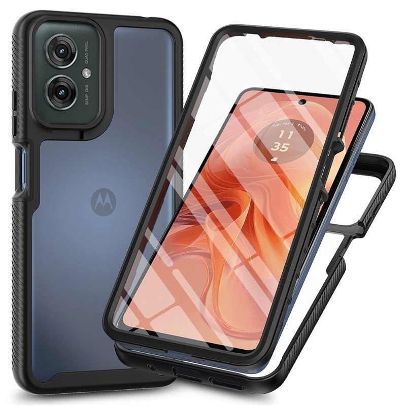 Fodral Motorola Moto G55 5G Silikonfilm för kant och skärm