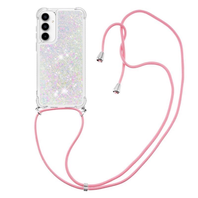 Coque à Cordon Samsung Galaxy A56 5G Paillettes