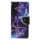Samsung Galaxy A9 fodral Fjärilar och blommor