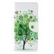 Samsung Galaxy J6 Plus fodral med blomma och träd