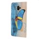Samsung Galaxy J6 Plus fodral Fjärilar och blommor