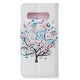 Samsung Galaxy S10 fodral med blommigt träd