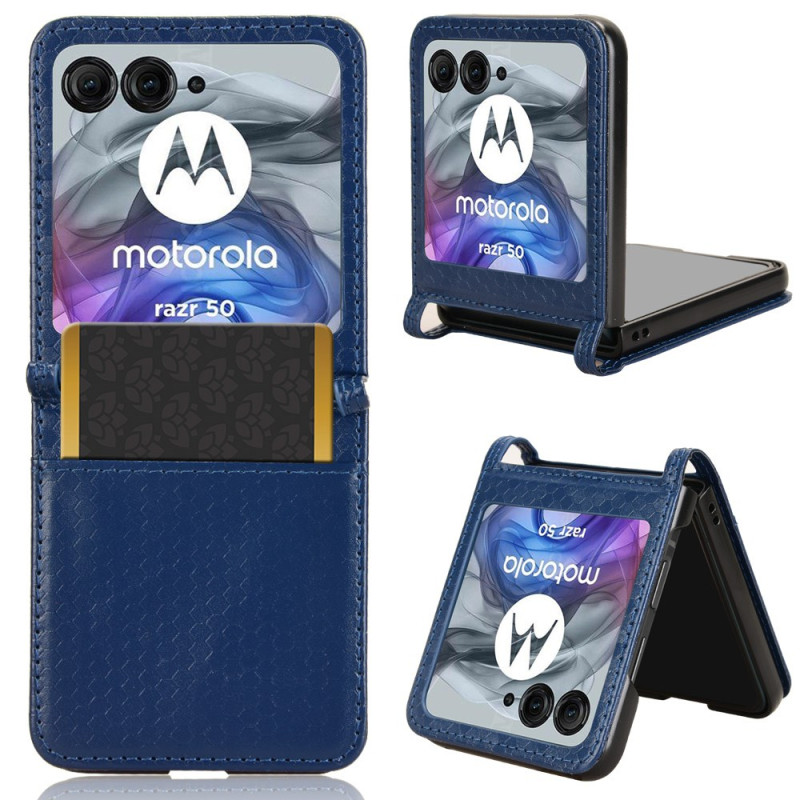 Omslag Motorola Razr 60 5G / 50 5G Kortfodral Glansigt