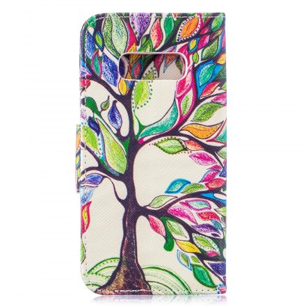 Samsung Galaxy S10 Lite fodral Färgstarkt träd